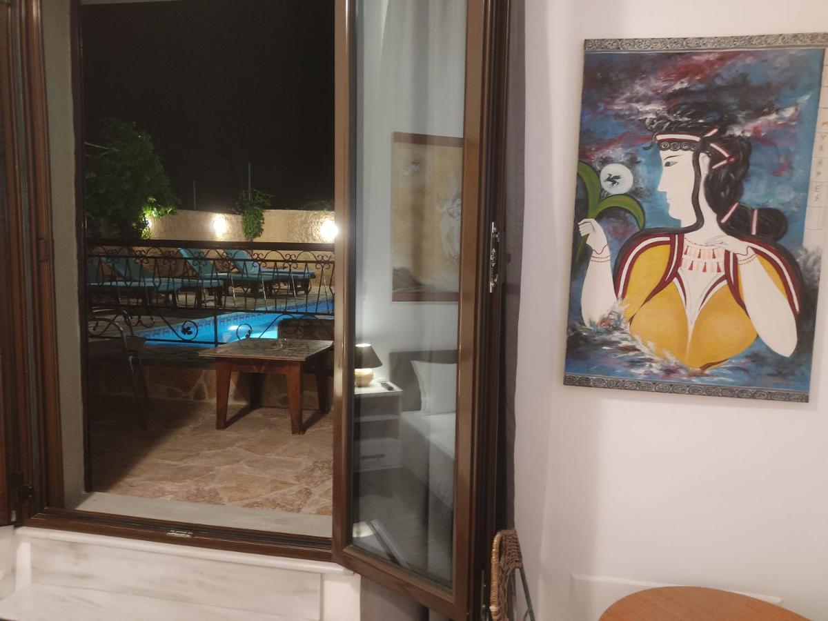 Xenonas Κithαiron Hotell Vília Eksteriør bilde